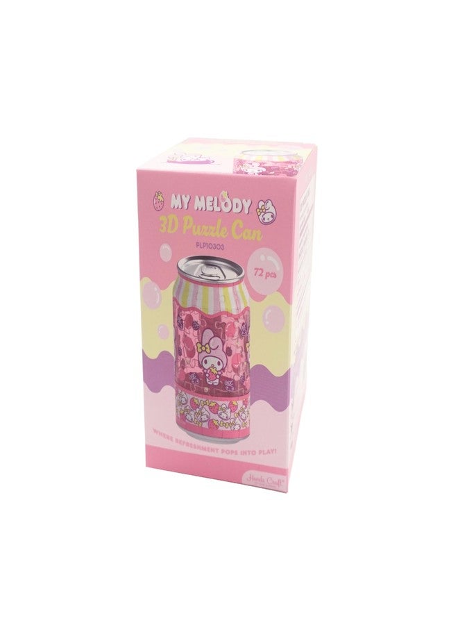 Hands Craft Soda Can Puzzle - My Melody Hello Kitty & Friends | DIY Crafts for Kids & Adults | My Melody-Themed 3D Puzzles | Fun Crafting Kit | Gift for Sanrio Fans - Image 2